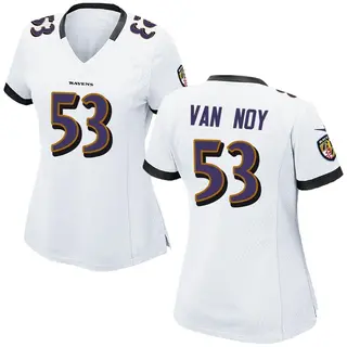 Game Women's Kyle Van Noy Baltimore Ravens Nike Jersey - White