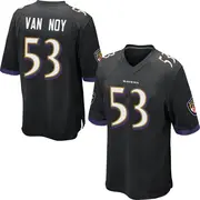 Game Youth Kyle Van Noy Baltimore Ravens Nike Jersey - Black