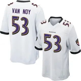 Game Youth Kyle Van Noy Baltimore Ravens Nike Jersey - White