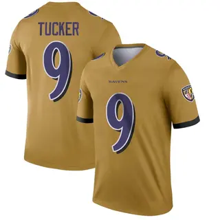 Limited Women's Justin Tucker Purple Home Jersey - #9 Football Baltimore  Ravens Vapor Untouchable Size S